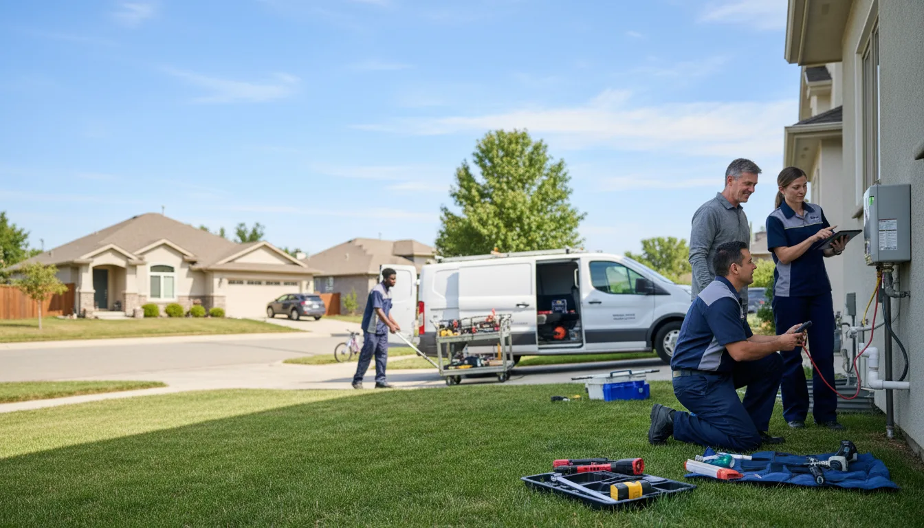 Tankless water heater service in Nanticoke, PA